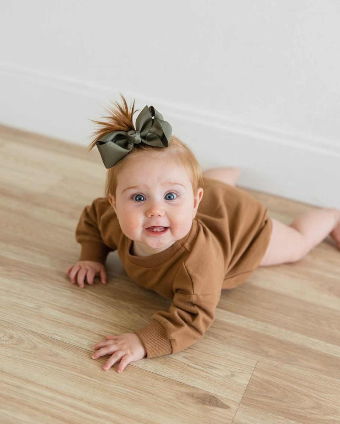 Hot Cocoa Bubble Romper