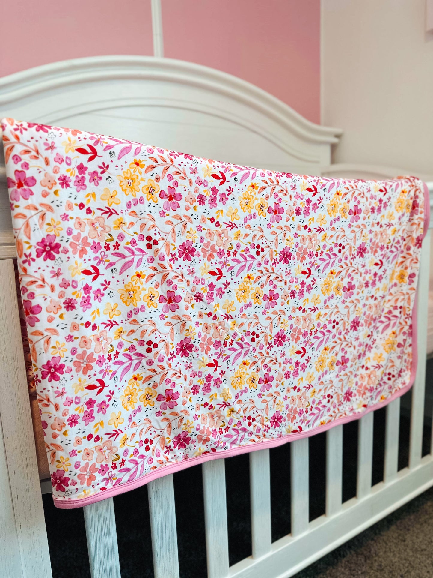 Bedtime Blooms Blanket