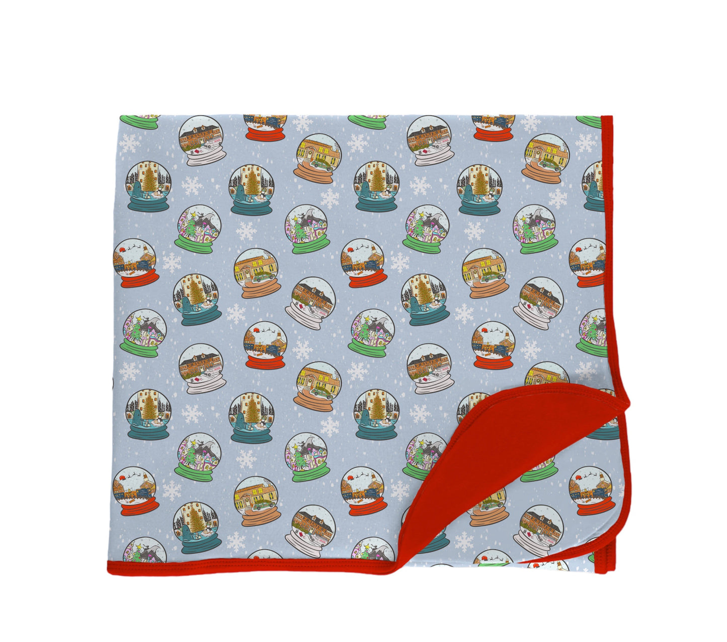 Christmas Around The Globe Blanket