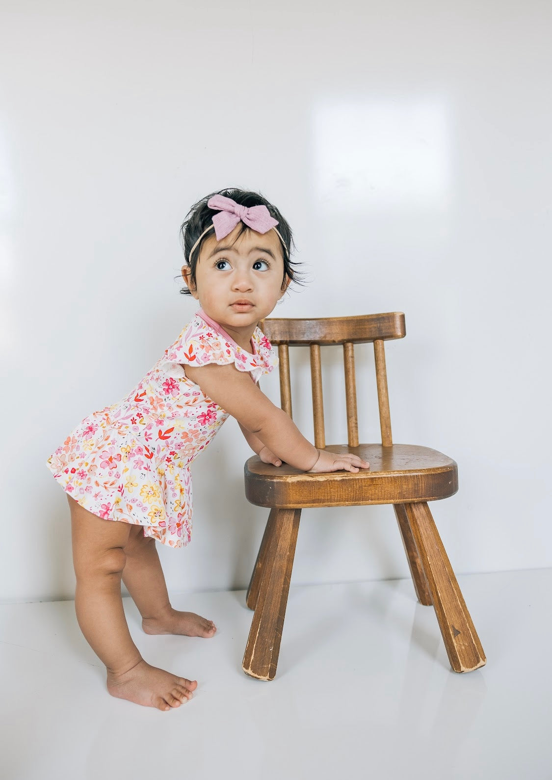 Bedtime Blooms Twirl Dress with Bodysuit